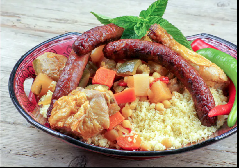 Couscous royal aux trois viandes